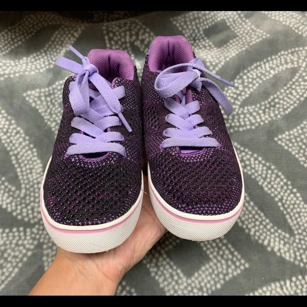 Girls Osiris purple lt coletta‎ lace up sneakers